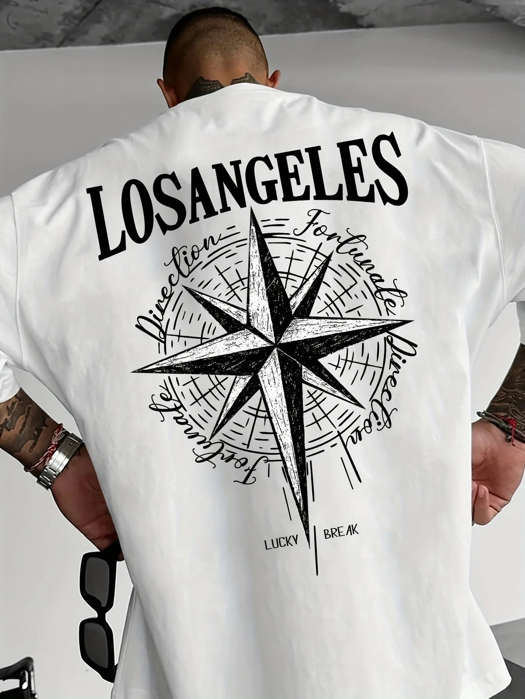 Letnia koszulka męska LOSANGELES