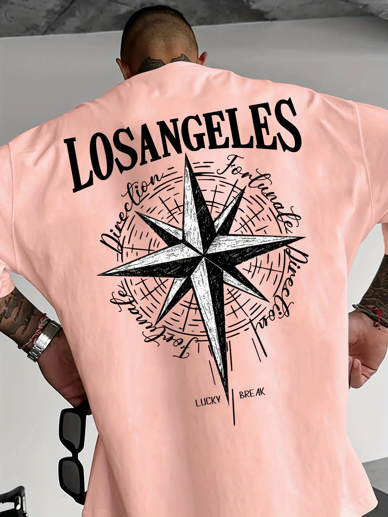 Letnia koszulka męska LOSANGELES