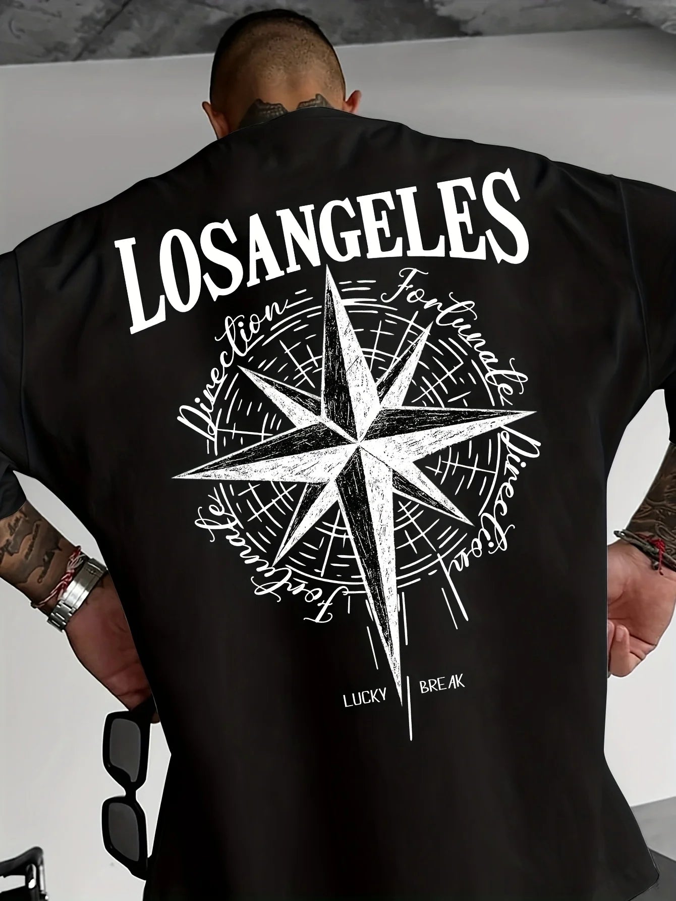 Letnia koszulka męska LOSANGELES